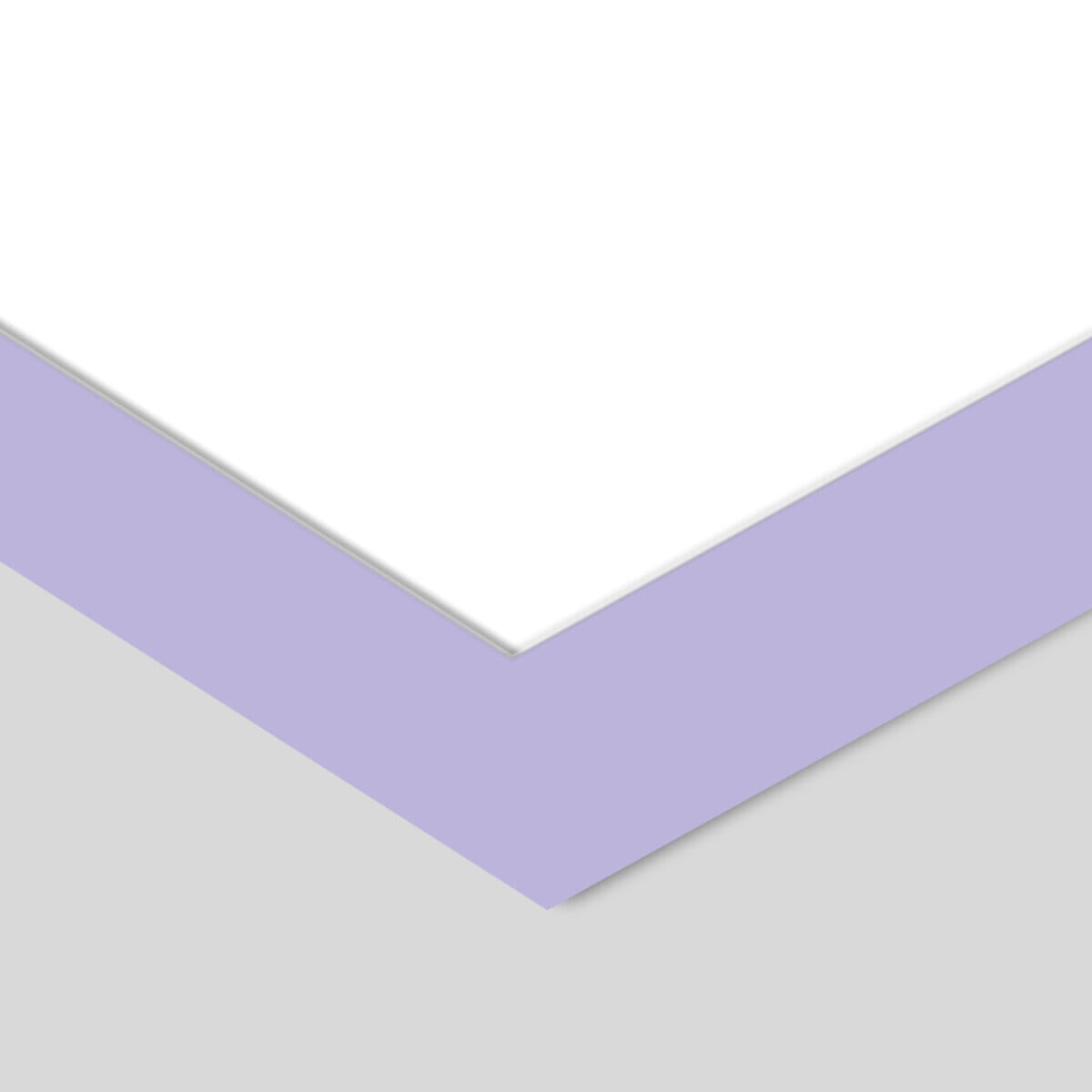 Passepartout A4 (vindue: A5) - Lilac